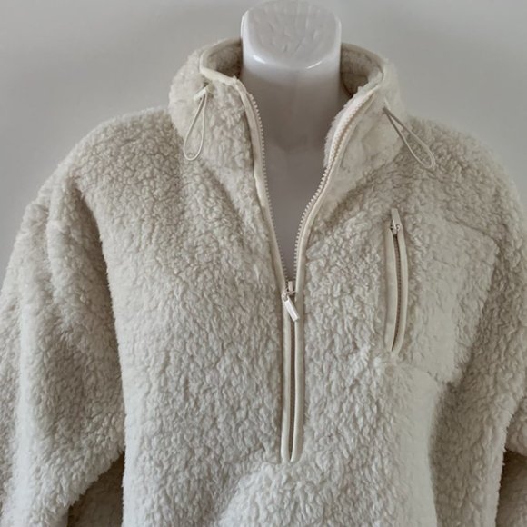 Harlow Teddy Sherpa 1/4 Zip Sweater/Pullover - Picture 6 of 11